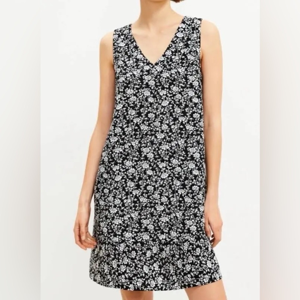 Loft Floral Shift Dress